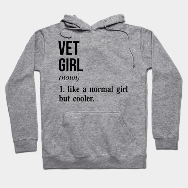 Vet Girl Hoodie by conirop